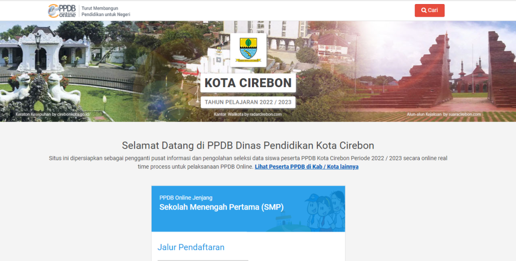 PPDB online SMP