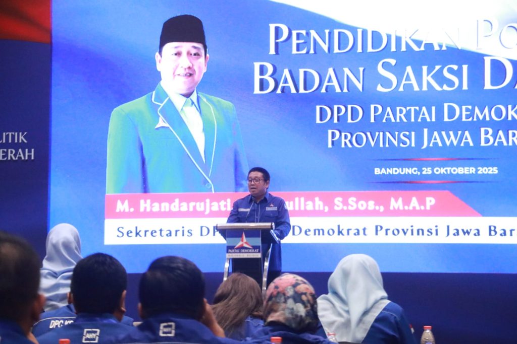 Dikpol DPD Demokrat Jabar, Fokus Persiapkan Saksi Militan Sejak Dini