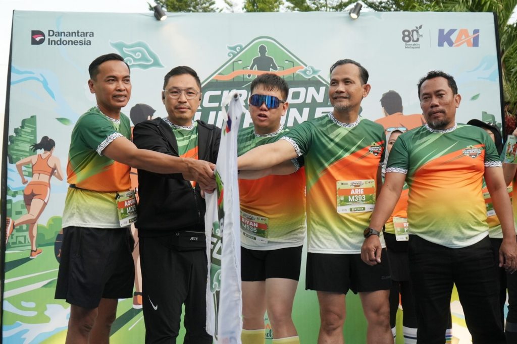 KAI Daop 3 Cirebon Sukses Adakan Fun Run 5K