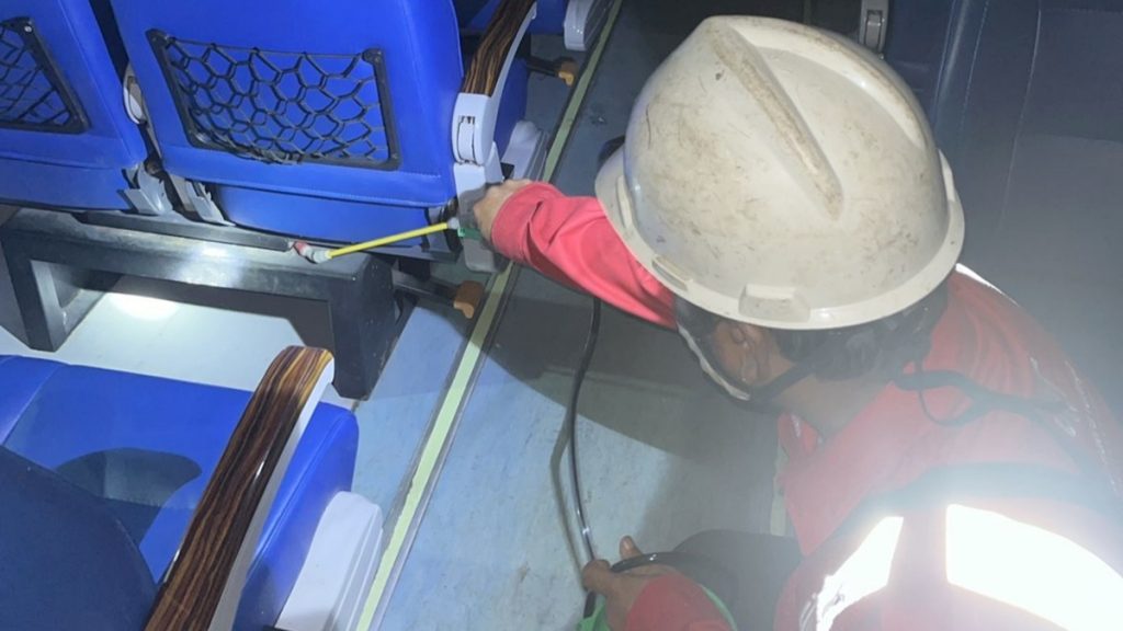 Pest Control dan Fumigasi Sarana, Beri Kenyamanan Pelanggan Daop 3 Cirebon